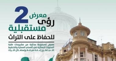 التنسيق الحضارى يقيم معرض «رؤى مستقبلية 2» للحفاظ على التراث بدار الأوبرا