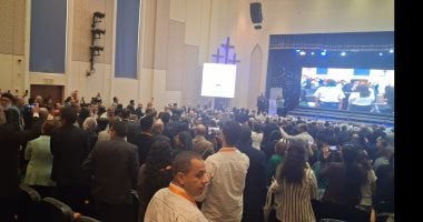 البابا تواضروس الثاني يشهد حفل المؤتمر العلمي بالكاتدرائية المرقسية