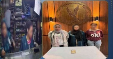 ضبط 3 سيدات سرقو هاتف محمول من داخل مكتبة بالشرقية