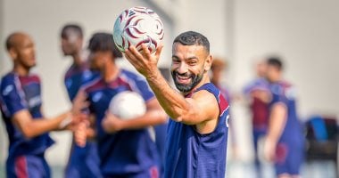 محمد صلاح في تدريبات طرابزون سبور
