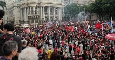 احتجاجات فى البرازيل