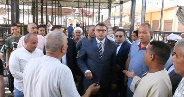 إحالة المسؤولين عن إدارة السوق الحضارى ومجلس المدينة بنجع حمادى للتحقيق
