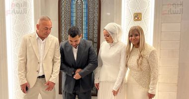 عقد قران نجل إبراهيم حسن 