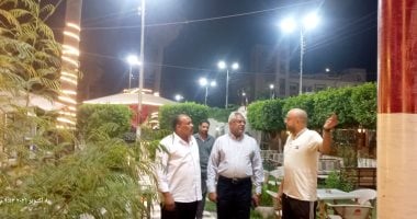 نائب محافظ سوهاج يتفقد الخدمات المقدمة للمواطنين بمتنزهات حى شرق