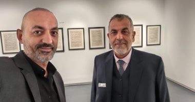 أسامة الحمزاوى: التواصل فى ملتقى الشارقة يثرى الذاكرة البصرية للخطاطين
