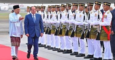استقبال الرئيس السيسي في ماليزيا