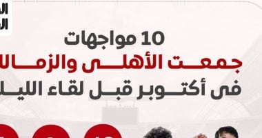 مواجهات الاهلى والزمالك فى أكتوبر