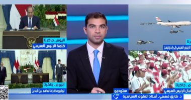 خبير: زيارة الرئيس السيسي لإندونيسيا تدعم جهود السلام في الشرق الأوسط