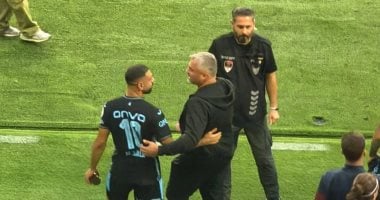 محمد صلاح وتوماس ريس مدرب طرابزون