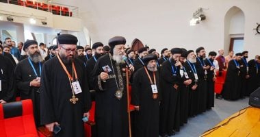 البابا تواضروس الثانى يحدد 5 أساسيات لخدمة الطفولة خلال مؤتمر «تتراجون» بوادى النطرون