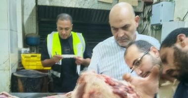ضبط 11 ذبيحة لحوم ضأن مذبوحة خارج المجازر وكبدة وعجينة كفتة غير صالحة للاستهلاك بشبرا الخيمة.. صور