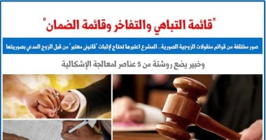 "قائمة التباهي والتفاخر وقائمة الضمان".. صور مختلفة من قوائم منقولات الزوجية الصورية