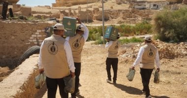 «بيت الزكاة والصدقات» يطلق قافلة مساعدات كبرى بمحافظة مطروح