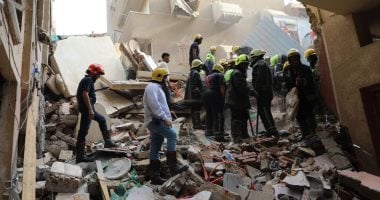 استكمال عمليات البحث عن مفقودين بعقار حدائق القبة المنهار