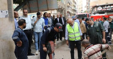 تشكيل لجنة هندسية لمعاينة المنزل المنهار فى حدائق القبة