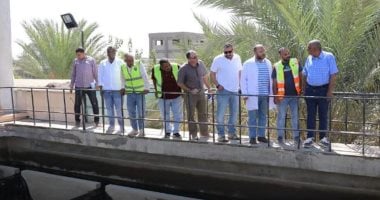 محطة مياه علي باشا بمطاي في المنيا تصل طاقتها التصميمية لـ800 لتر/ثانية