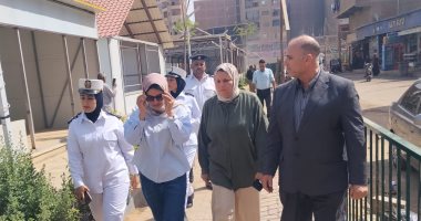 نائب محافظ القليوبية تقود حملة مكبرة لرفع الإشغالات بشوارع شبرا الخيمة