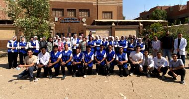 جامعة العاصمة تطلق القافلة الطبية بمركز شباب الشوبك الشرقي بالصف فى الجيزة