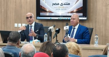 جامعة عين شمس تستقبل الفريق كامل الوزير فى حوار مفتوح مع أساتذة الجامعة