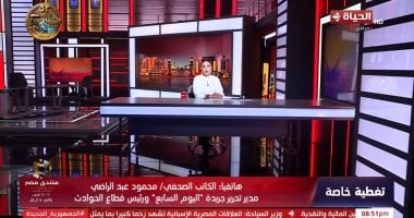 محمود عبد الراضي: الحماية المدنية تواصل إنقاذ ضحايا عقار حدائق القبة المنهار