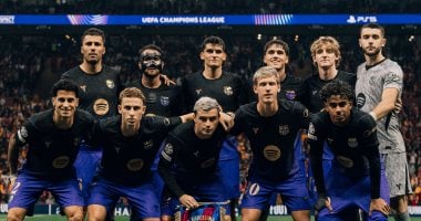 فريق برشلونة في الشوط الأول