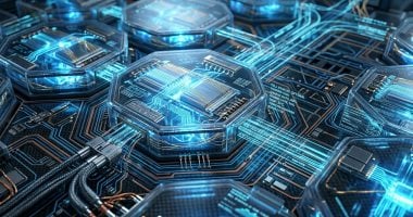 بطارية مستقبلية - صورة مولدة بـ AI