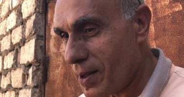 المواطن خالد خليل مكتشف تمثال رمسيس الثاني 