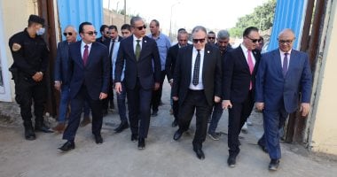 محافظ الجيزة يتسلم ساحة التحفظ على المركبات بالدقى لإعادة استغلالها