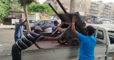 حملة مرافق لإزالة الإشغالات والتعديات في مدينة 6 أكتوبر