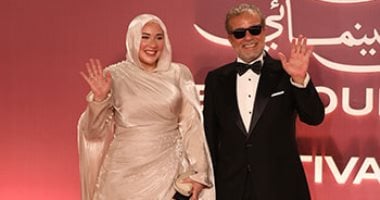 شريف منير وابنته اسما بالحجاب