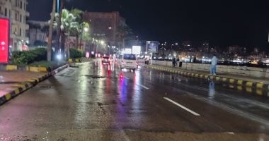أمطار وانخفاض درجات الحرارة بالإسكندرية.. وتقلبات جوية مستمرة (فيديو)