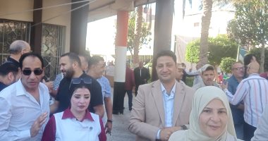 إقبال من أعضاء الجمعية العمومية على انتخابات نادي كفر الشيخ الرياضي