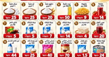  استمرار طرح 30 سلعة ضمن مبادرة تخفيض الأسعار