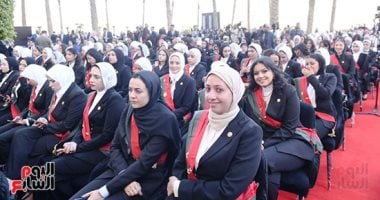 بدء احتفالية الأعضاء الجدد بالنيابة العامة بتلاوة آيات من القرآن الكريم
