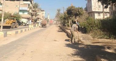 حملات مكثفة لتحسين الخدمات ورفع الإشغالات والمخالفات بمراكز ومدن المحافظة