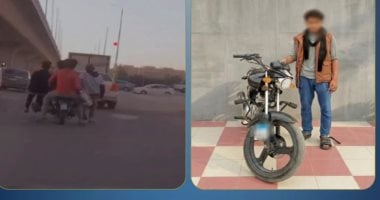 الداخلية تضبط سائق دراجة نارية عرض حياة الركاب للخطر في مصر الجديدة