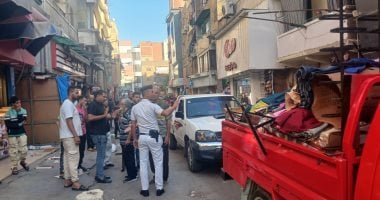 رفع 450 حالة إشغال خلال حملة مكبرة بشوارع إمبابة.. صور