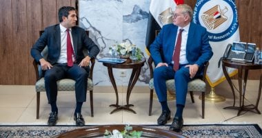 وزير البترول يبحث مع رئيس فيرتيجلوب إقامة مجمع للأسمدة الفوسفاتية بالعين السخنة
