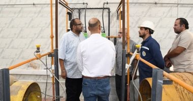 رئيس مياه الجيزة فى جولة ميدانية بالصف وأطفيح لمتابعة المحطات ومشروعات الصرف