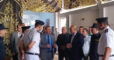 مدير أمن كفر الشيخ يتفقد التمركزات الأمنية استعدادًا للمولد الإبراهيمي بدسوق