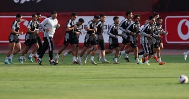 الأهلي يواصل الاستعداد لحسم التأهل أمام كيتارا فى الكونفدرالية