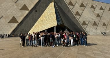زيارة تاريخية لنجوم بطولة لونجين العالمية إلى المتحف المصري الكبير.. صور