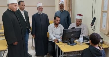 رئيس منطقة سوهاج الأزهرية يتابع ختام امتحانات القبول بمعاهد القراءات ومسابقة القرآن