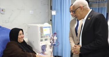 محافظ شمال سيناء يفتتح وحدة الغسيل الكلوي بمستشفى العريش العام