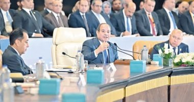 فخامة الرئيس السيسى فى منتدى مصر