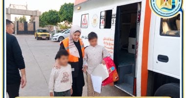 التضامن الاجتماعي بالإسكندرية تنقذ طفلين بلا مأوى من الشارع