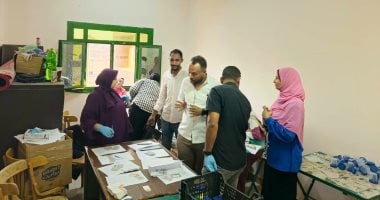 جامعة سوهاج تواصل إجراء تحاليل الكشف عن المخدرات لطالبات المدن الجامعية