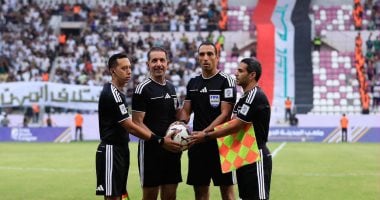 اتحاد الكرة يتلقي إشادة عراقية بطاقم التحكيم المصري