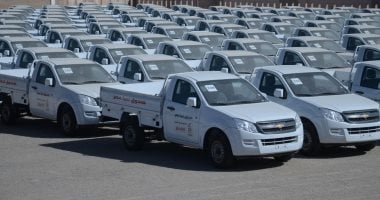 سيارات ربع نقل ضمن مشروع صندوق تحيا مصر