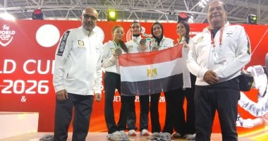 منتخب مصر لناشئات سلاح السيف يحصد برونزية كأس العالم بالجزائر